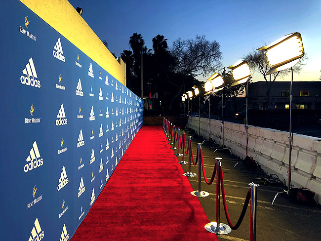 Adidas Red Carpet Step Repeat