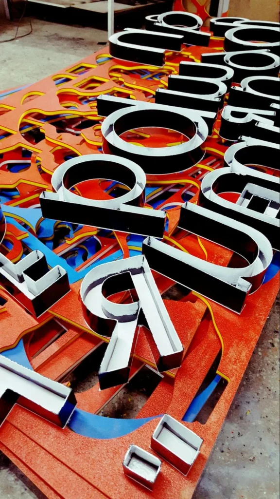 Custom Light-Up Letters for Stadium