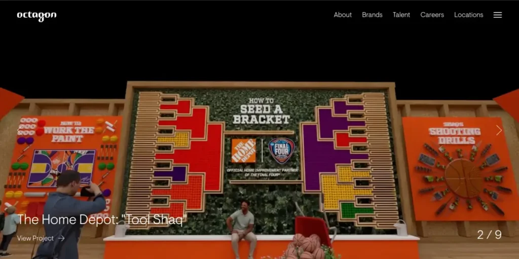 Octagon Experiential marketing logo