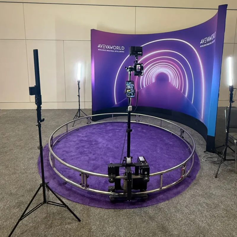Aveva World 2025 360 Booth Setup